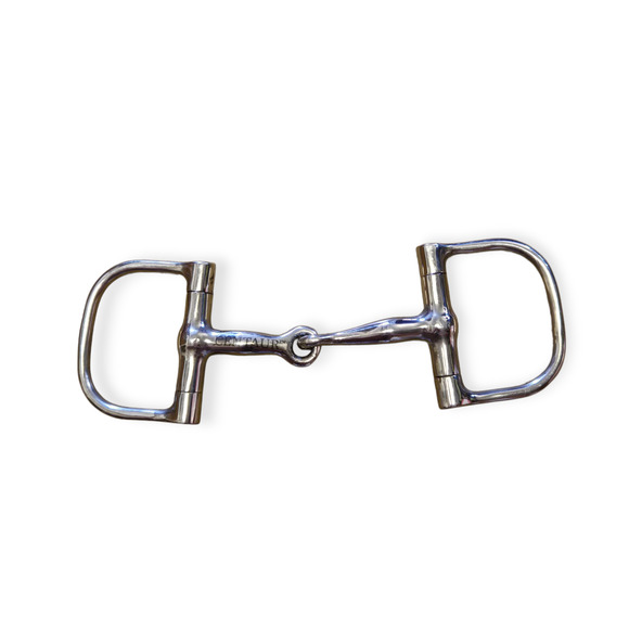 Centaur D Ring Snaffle Small Horse Pony Bit 4 Inches - Picture 1 of 3